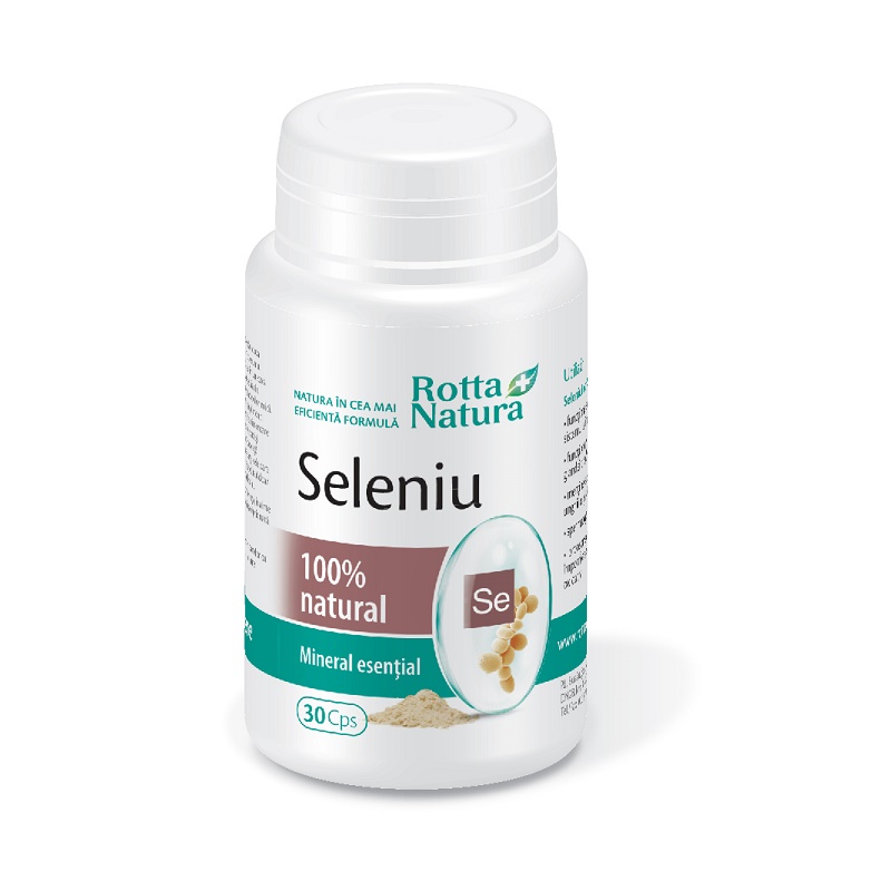 Seleniu, 30 capsule, Rotta Natura