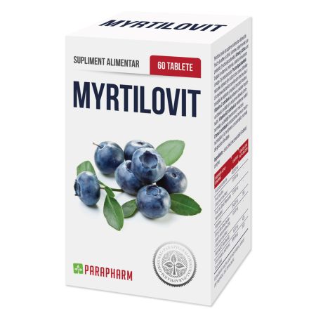 Myrtilovit, 60 tablete, Parapharm