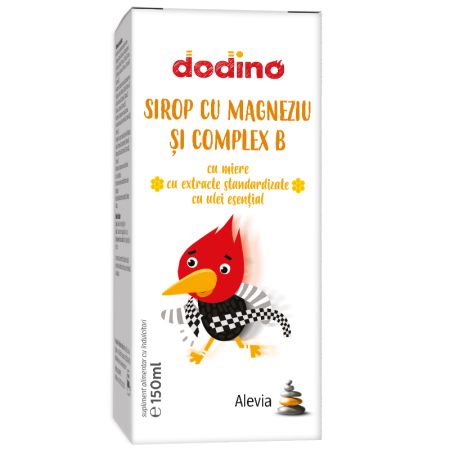 Sirop cu magneziu si complex B, 150 ml, Alevia