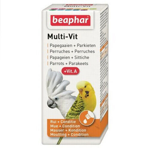 Sirop pentru pasari exotice Multi-Vit, 20 ml, Beaphar