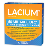 Lacium, 50 miliarde UFC, 30 capsule, Zdrovit