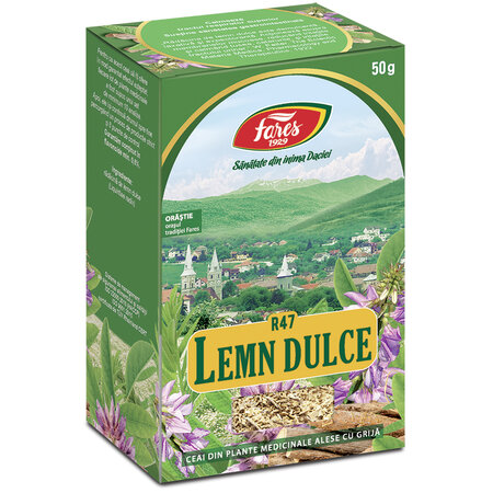 Ceai Lemn Dulce radacina, R47, 50 g, Fares