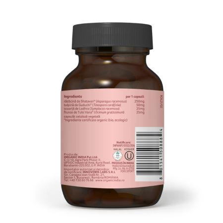 WWB, 60 capsule, Organic India 636149