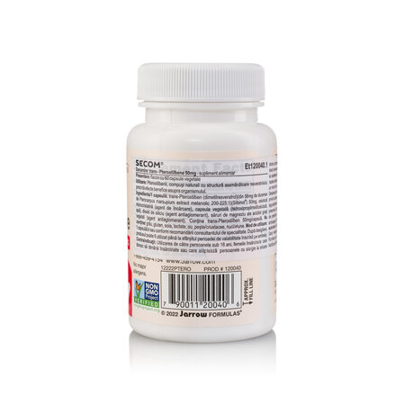 Trans - Pterostilbene Jarrow Formulas, 50 mg, 60 capsule, Secom 727551