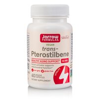 Trans - Pterostilbene Jarrow Formulas, 50 mg, 60 capsule, Secom
