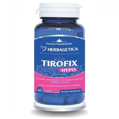 Tirofix Hypo, 60 capsule, Herbagetica