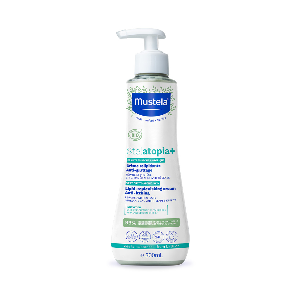 Crema de refacere a lipidelor Stelatopia+, 300 ml, Mustela