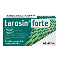 Tarosin Forte, 20 tablete masticabile, Zentiva