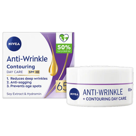 Crema de zi antirid 65+ Anti-Wrinkle, 50 ml, Nivea 600663