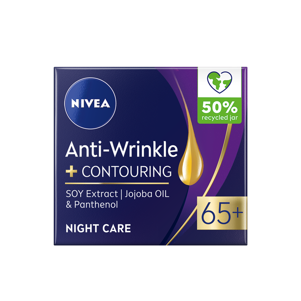 Crema de noapte antirid 65+, 50 ml, Nivea