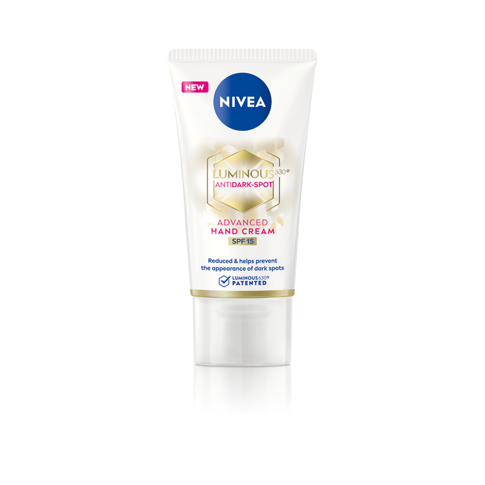 Crema cu SPF15 anti pete pentru maini Luminous, 50 ml, Nivea