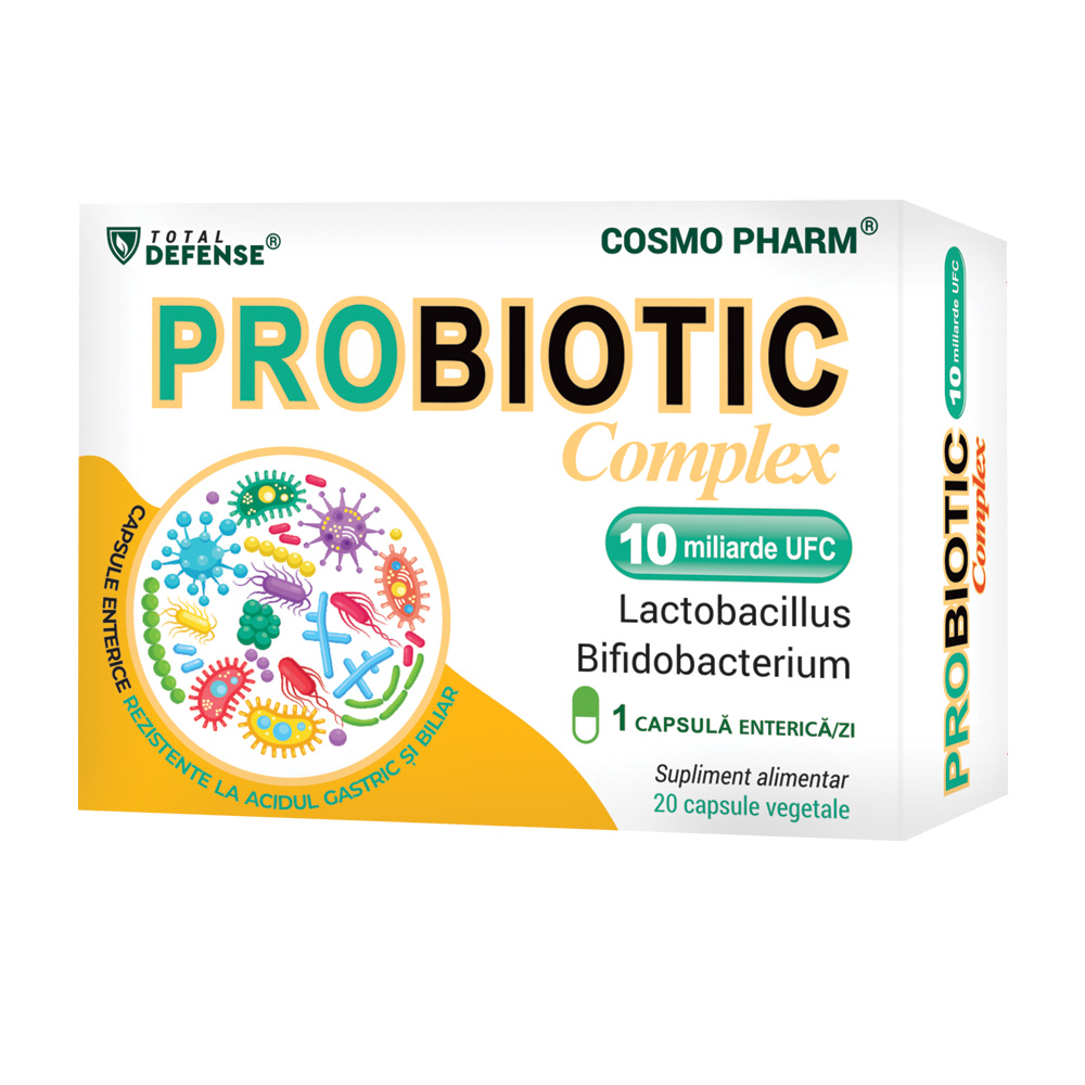 Probiotic Complex 10mld, 20 capsule, Cosmopharm