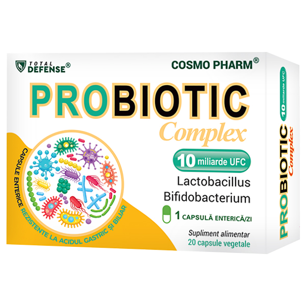 Probiotic Complex 10mld, 20 capsule, Cosmopharm