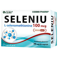Seleniu, 100mcg, 30 capsule, Cosmopharm