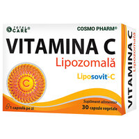 Vitamina C Lipozomala, 30 capsule, Cosmopharm
