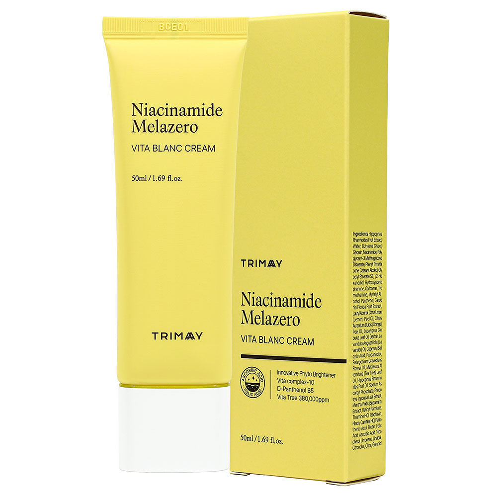 Crema iluminatoare pentru fata Niacinamide Melazero Vita Blanc, 50 ml, Trimay