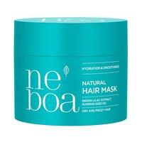 Masca naturala hidratanta pentru par Hydration & Smoothness, 300 ml, Neboa