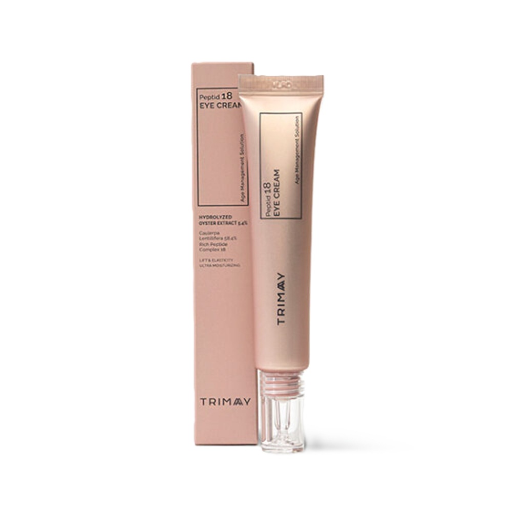 Crema de ochi anti-aging cu extract de stridii hidrolizat 5.4 % Peptid 18, 25 ml, Trimay
