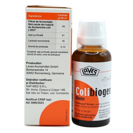 Solutie Colibiogen Kinder, 50 ml, Laves 713951
