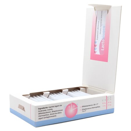 Pulbere pentru suspensie orala Lactobiogen Kinder, 15 plicuri, Laves 713975