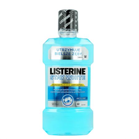 Apa de gura Stay White, 500 ml, Listerine 