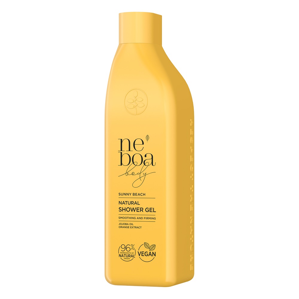 Gel de dus natural Sunny Beach, 300 ml, Neboa