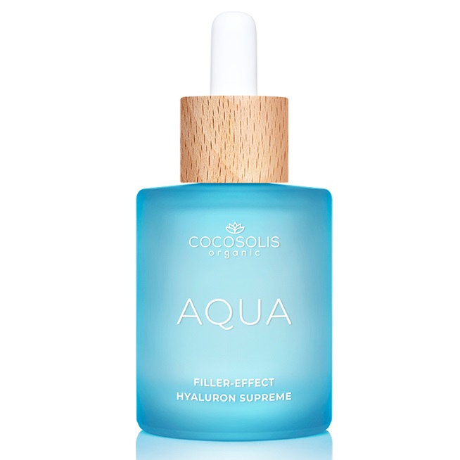 Ser cu acid hialuronic pentru fata Aqua Filler-Effect, 50 ml, Cocosolis