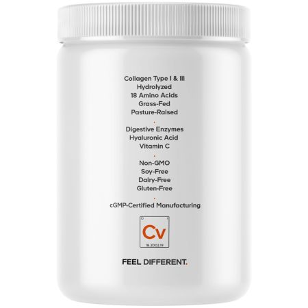 Collagen Vitamin C+, Colagen Hidrolizat cu Vitamina C si Acid Hialuronic Codeage, 283 g, Gnc 674478