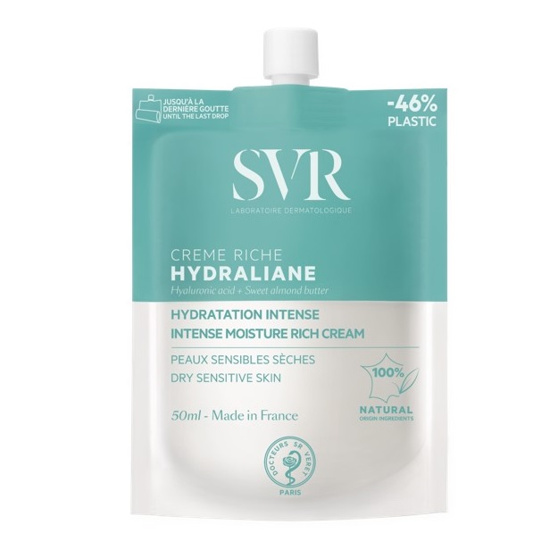 Cremă de fata intens hidratanta pentru piele uscata Hydraline Riche, 50 ml, SVR