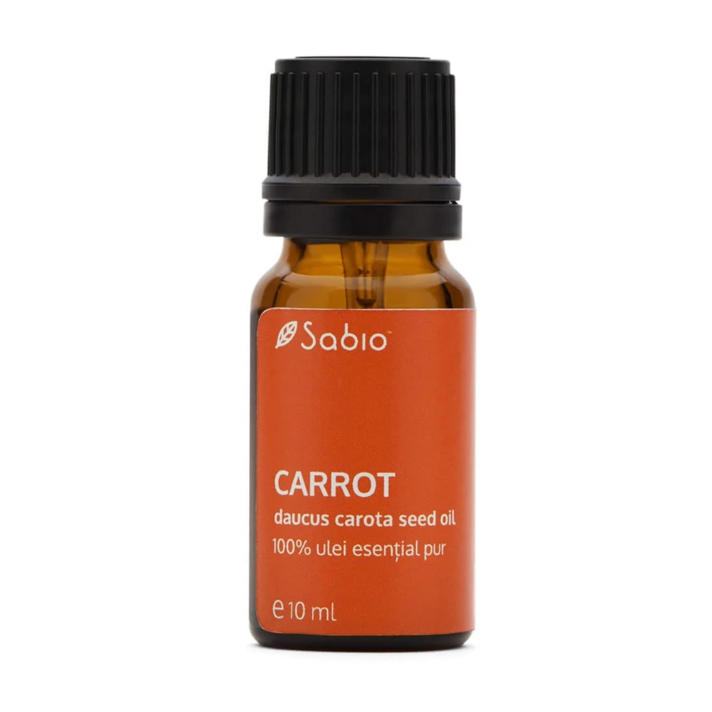Ulei esential pur Carrot, 10 ml, Sabio