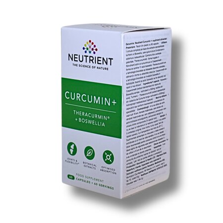 Curcumin+, 60 capsule, Neutrient 754634