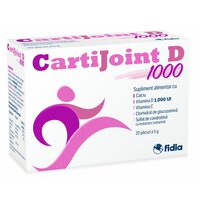 Cartijoint D1000, 20 plicuri x 5 g, Fidia