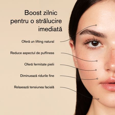 Piatra naturala Gua Sha pentru masaj facial din obsidian negru, 1 bucata, You First 673963