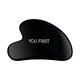 Piatra naturala Gua Sha pentru masaj facial din obsidian negru, 1 bucata, You First 588425