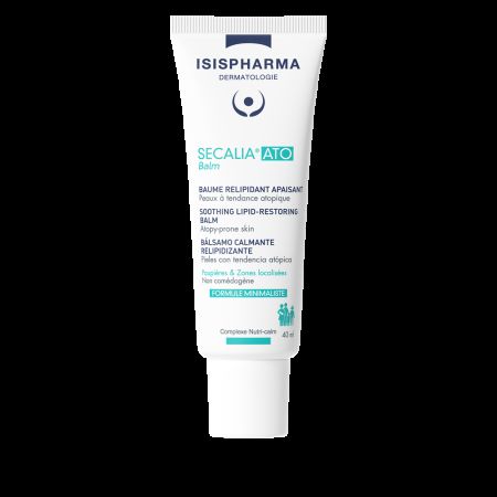 Balsam fluid calmant, relipidant cu absorbtie rapida pentru piele atopica Secalia ATO Balm, 40 ml, IsisPharma