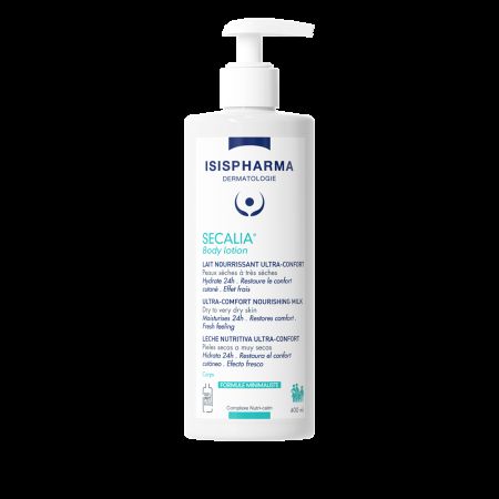 Lapte de corp pentru pielea uscata si foarte uscata Secalia Body Lotion, 400 ml, IsisPharma