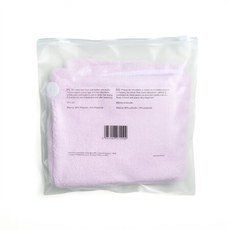 Prosop tip turban pentru uscarea parului, Mov, 1 bucata, You First 744065