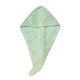 Prosop tip turban pentru uscarea parului, Verde, 1 bucata, You First 588569
