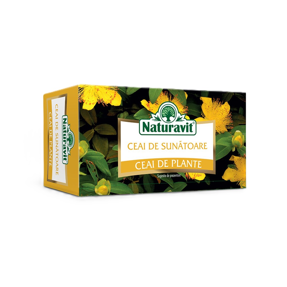 Ceai de sunatoare, 20 plicuri, Naturavit