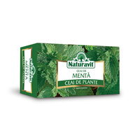 Ceai de menta, 20 plicuri, Naturavit