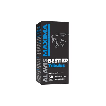 Bestier Tribulus Alavis Maxima, 60 capsule vegetale, Alavis Maxima