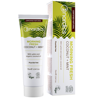 Pasta de dinti cu cocos si menta Morning Fresh, 75 ml, Nordics