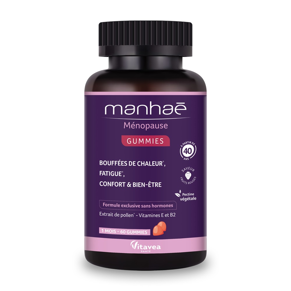 Menopause Gummies, 60 jeleuri gumate, Manhae