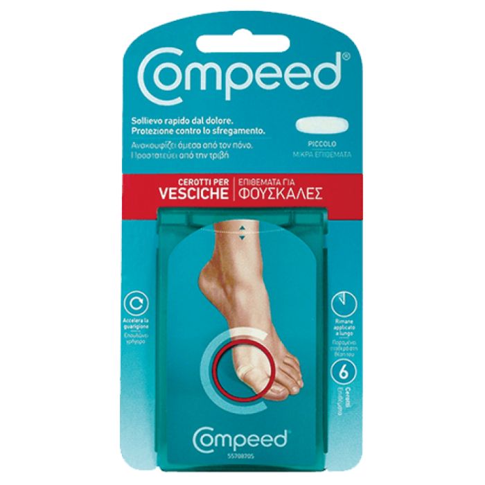 Plasturi mici pentru basici Blister Small, 6 bucati, Compeed 