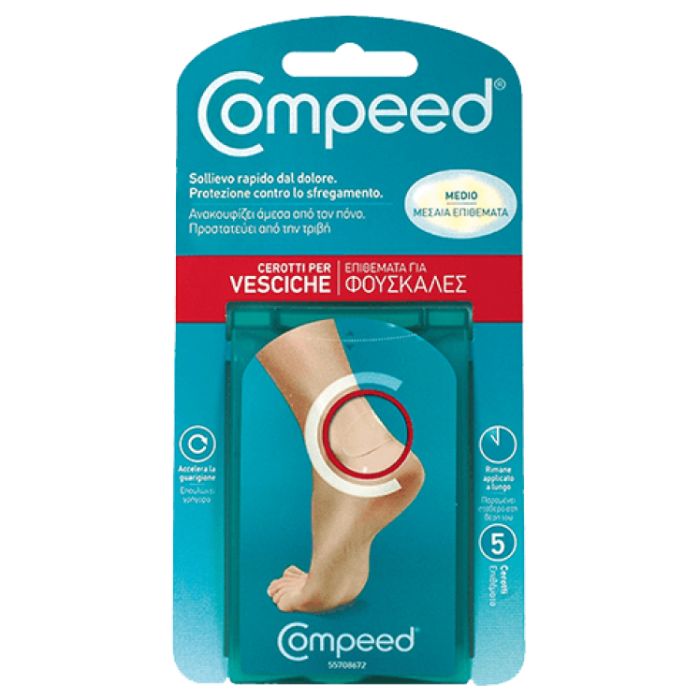 Plasturi pentru bataturi, 5 bucati, Compeed