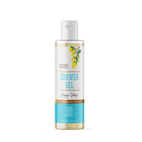 Gel de dus cu portocala si ylan-ylang Happy Ylang, 200 ml, Wooden Spoon