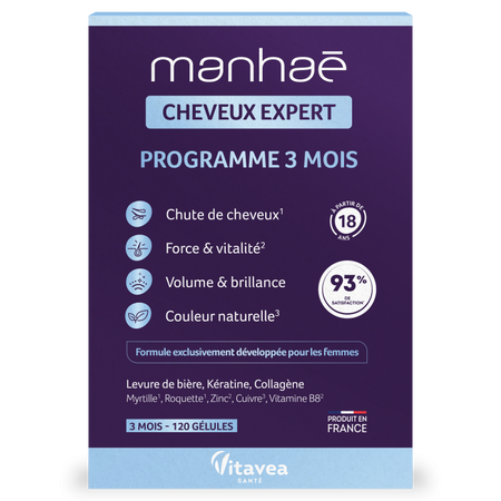 Vitamine pentru par Cap Expert, 120 capsule, Manhae