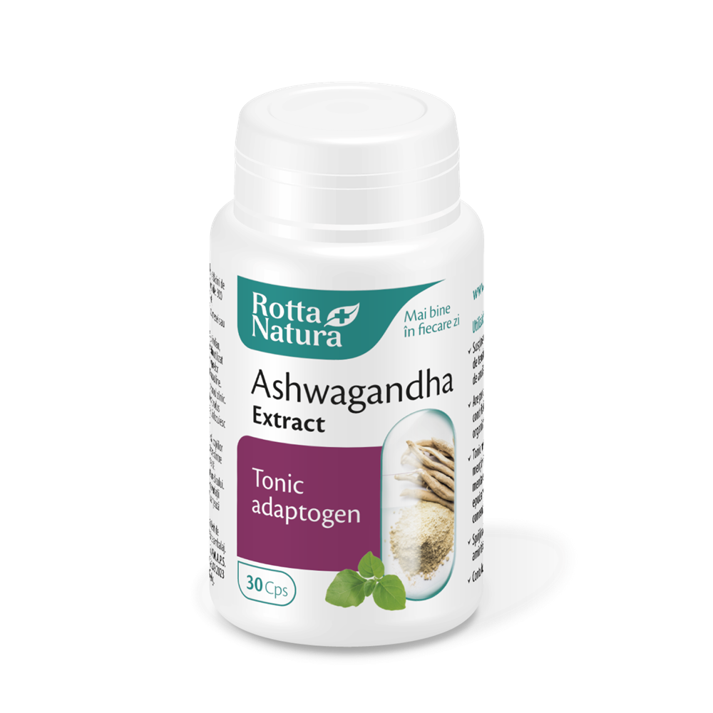 Ashwangandha Extract, 30 capsule, Rotta Natura