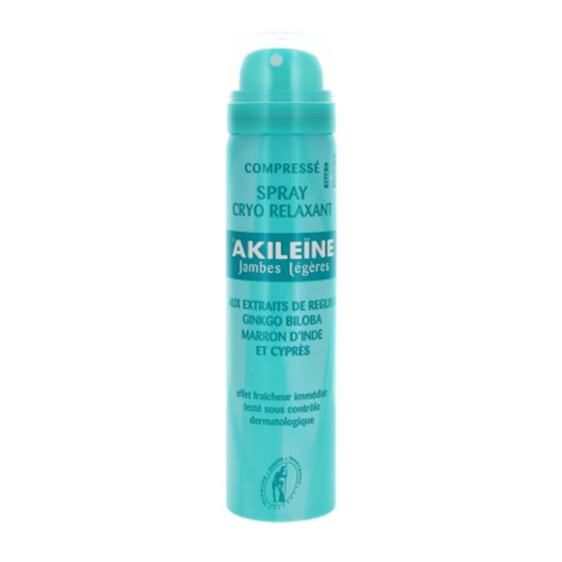 Spray picioare obosite Akileine, 75 ml, Asepta