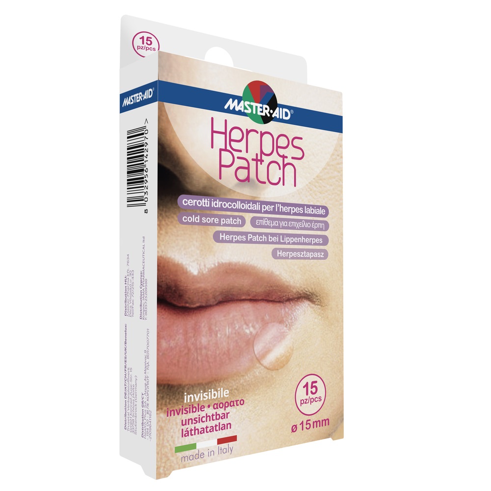 Plasturi impotriva herpesului Herpes Patch, 15 bucati, Pietrasanta Pharma 